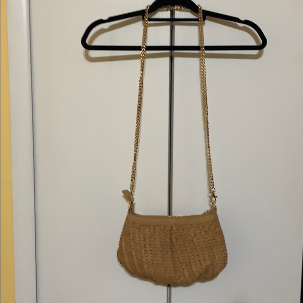 Bebe woven messenger bag